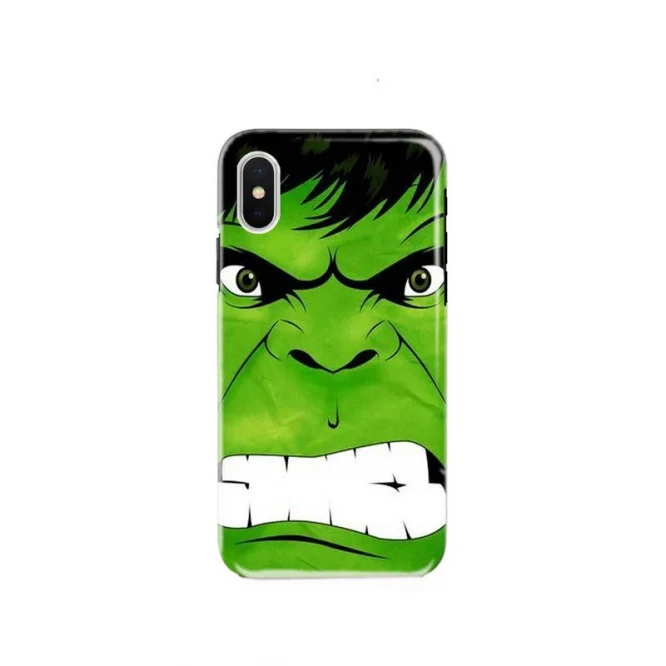 Angry Hulk Face Premium Matte Cover 1