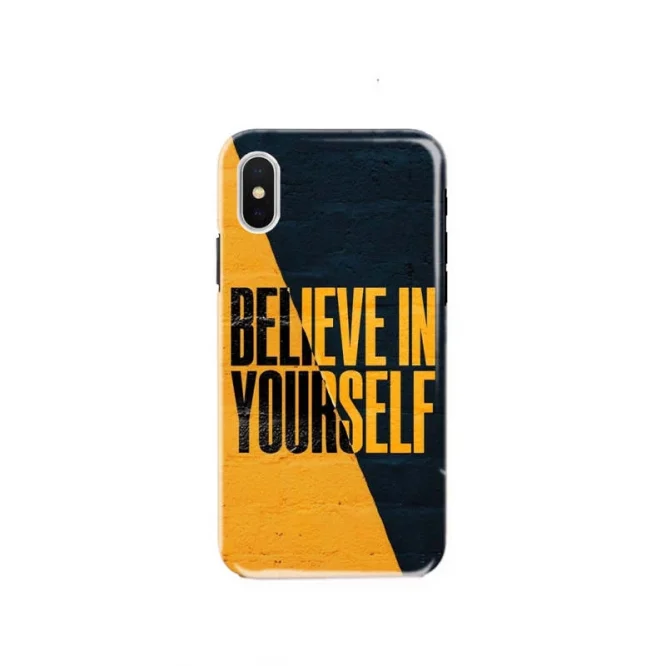 Believe In Your Self Premium Matte Back Cover