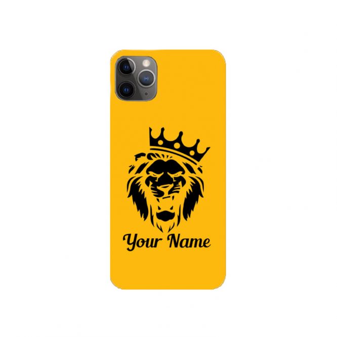 Crown Lion Customised Golden Back Cover