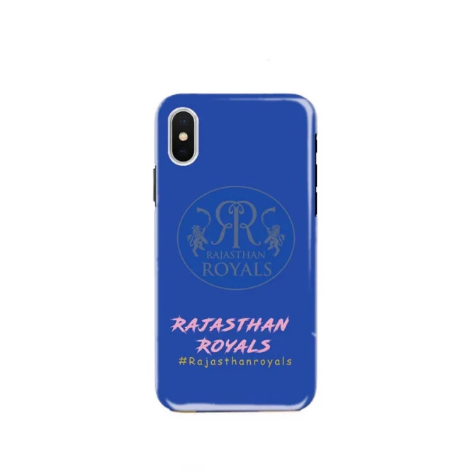 Rajasthan Royals Hashtag Premium Matte Back Cover