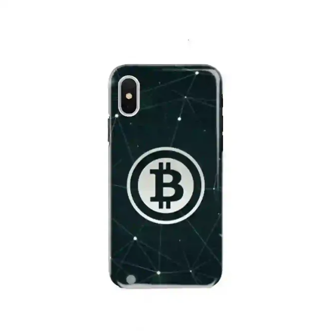 Bitcoin Wallpaper Premium Trader cryptocurrency back cover