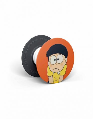 Cute Nobita Pop Socket Mobile Holder
