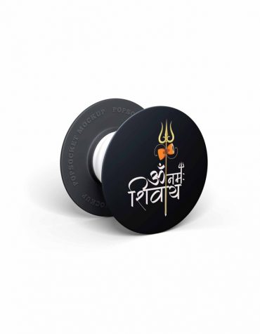 Om Namah Shivay Pop Socket Mobile Holder