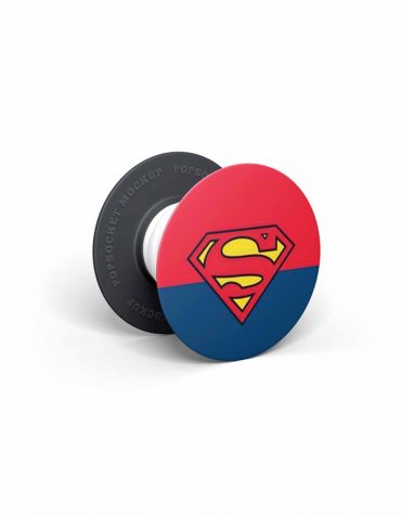 Superman Pop Socket Mobile Holder