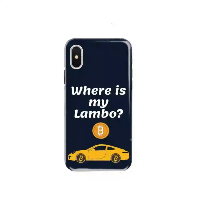 Where Is my lambo Premium Trader cryptocurrency back cover