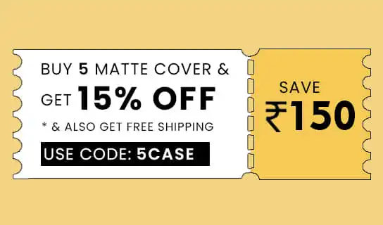 buy 5 matte cover 5case