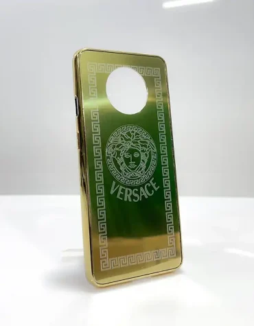 VERSACE GOLDEN MIRROR FINISH BACK COVER FOR ONEPLUS 7T
