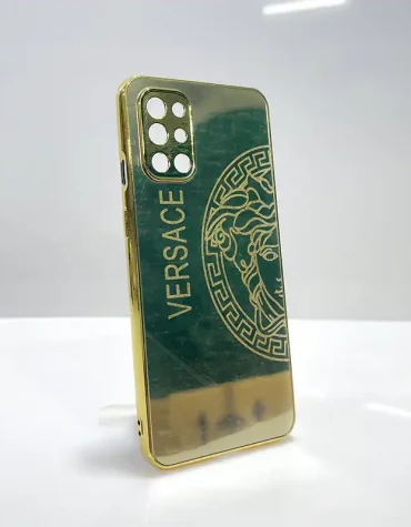 VERSACE GOLDEN MIRROR FINISH BACK COVER FOR ONEPLUS 9R