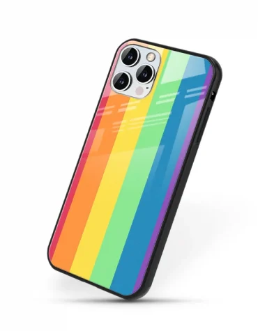 Rainbow Premium Glass Case