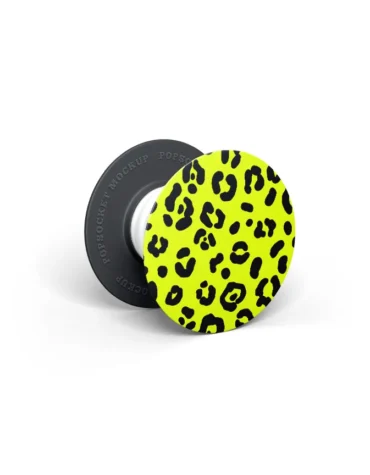 Cheetah Pattern Pop Socket 1
